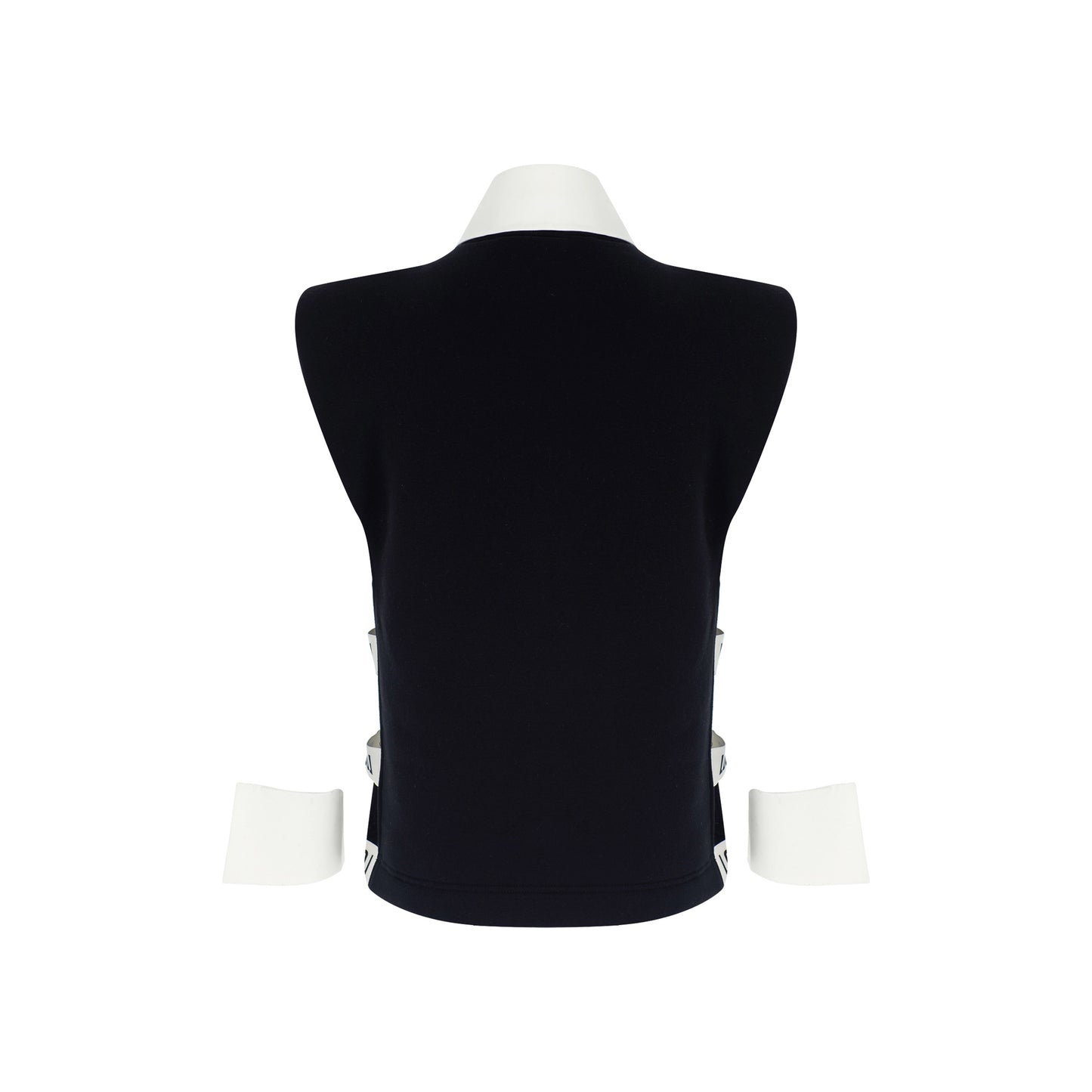 Sweater With LOUD Straps at The Side + Collar & Cuff Accessories