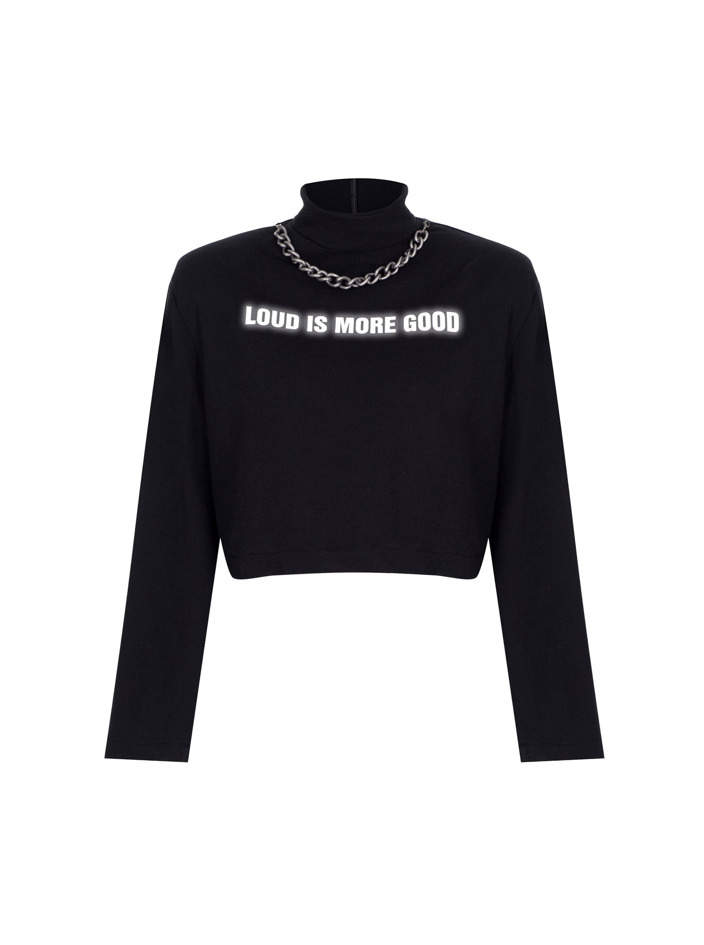 Power Shoulder Sweater