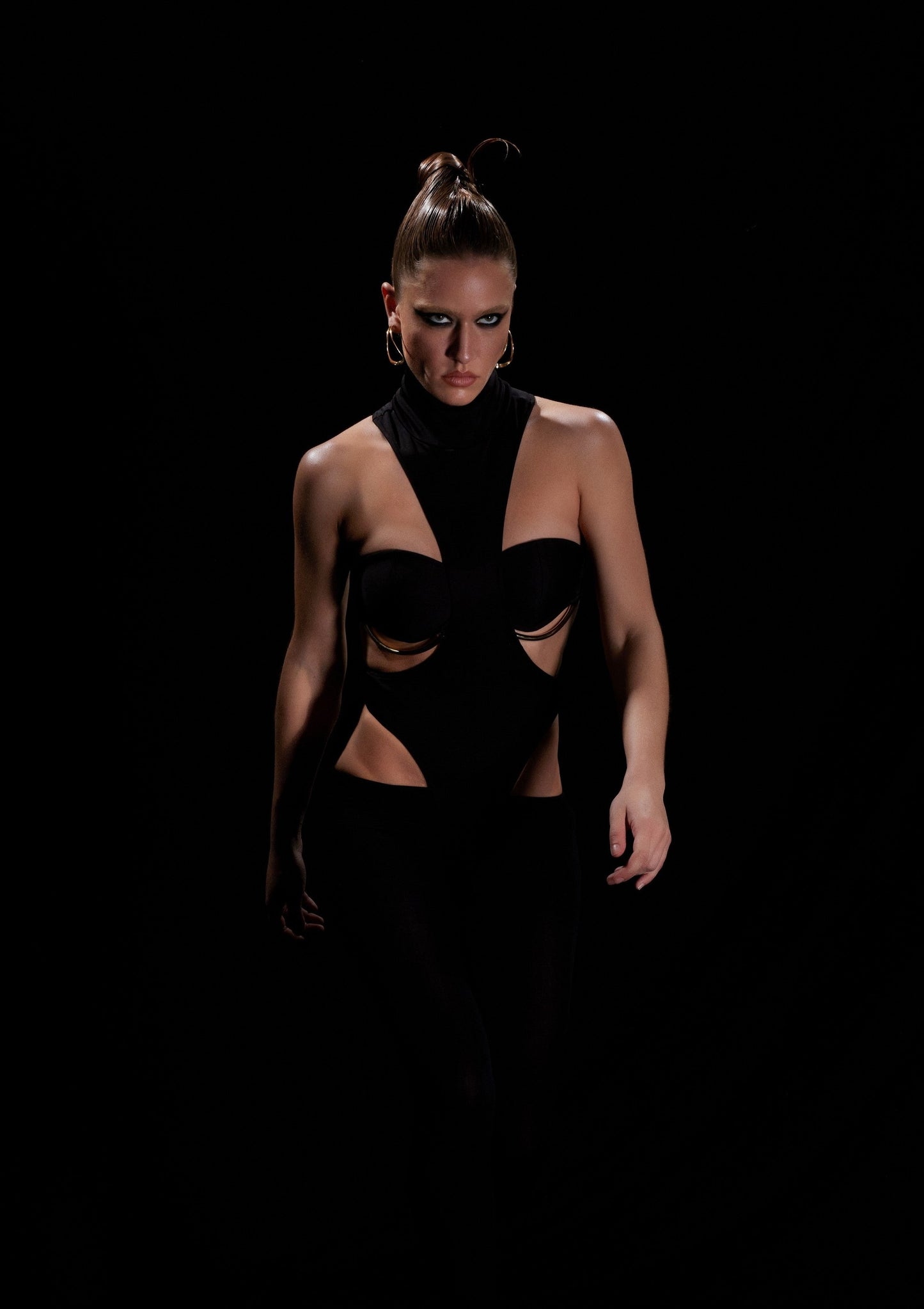 Two-Piece Turtleneck Bodysuit