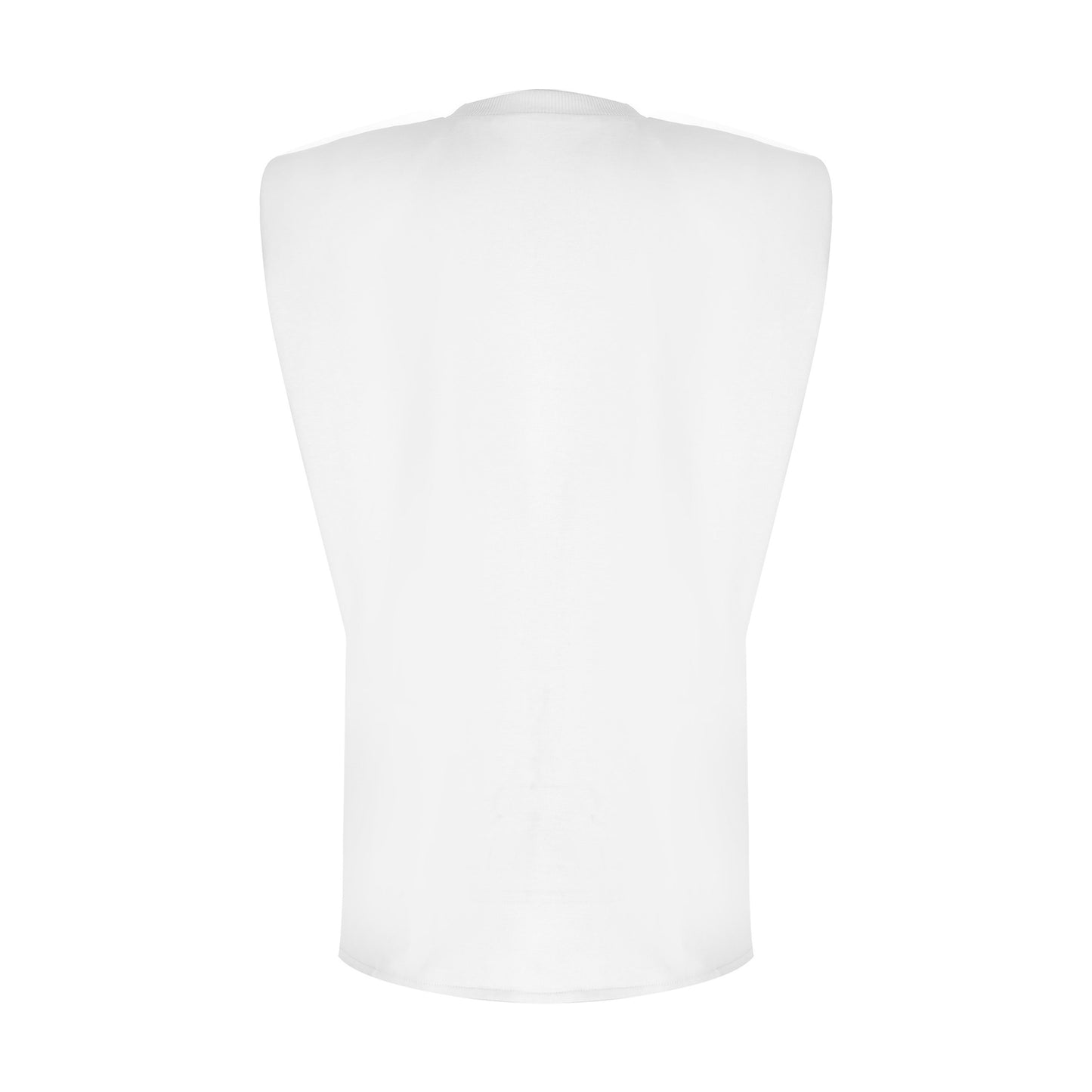 Basic Power Shoulder Tee Dress