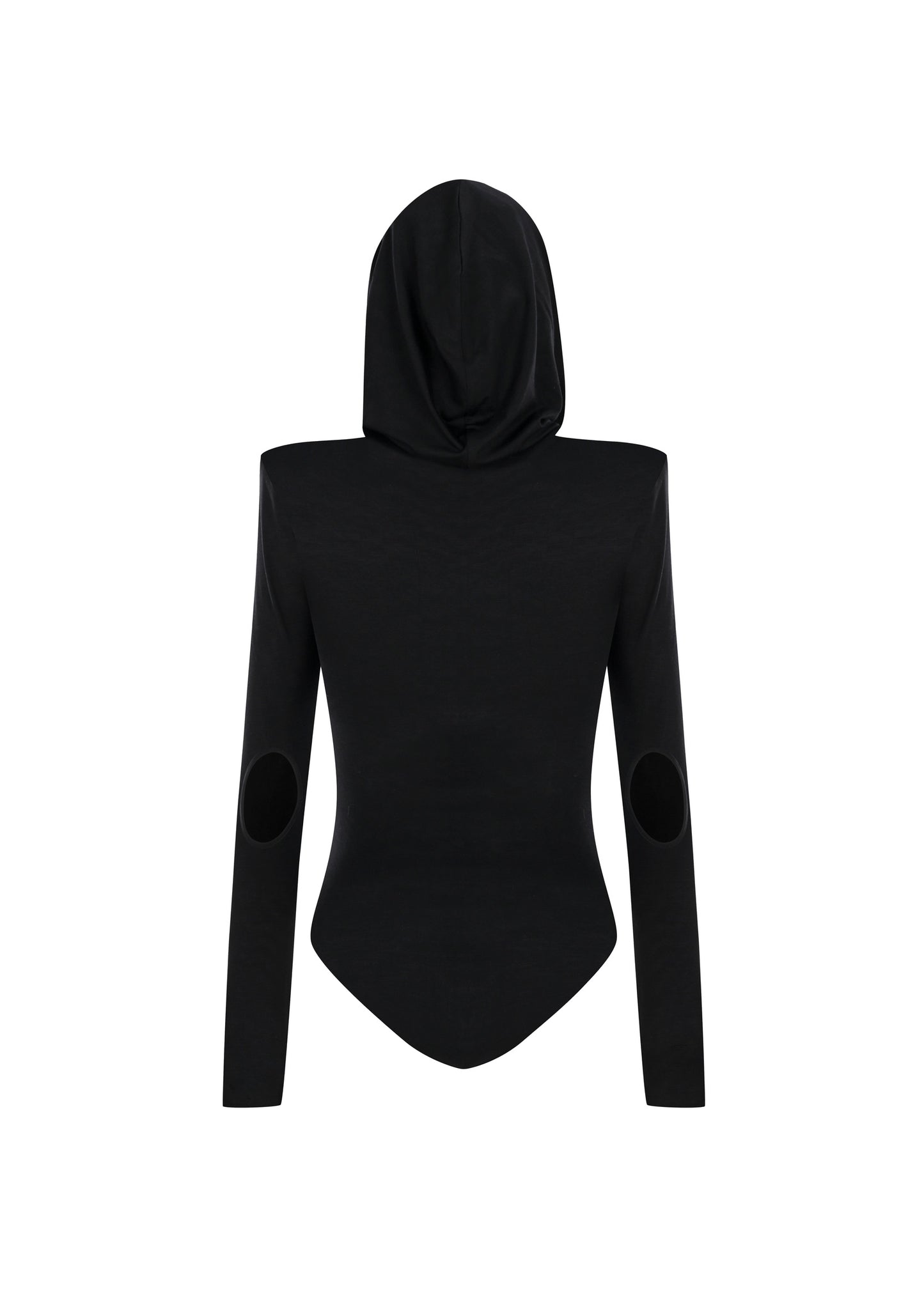 Hooded Deep V bodysuit