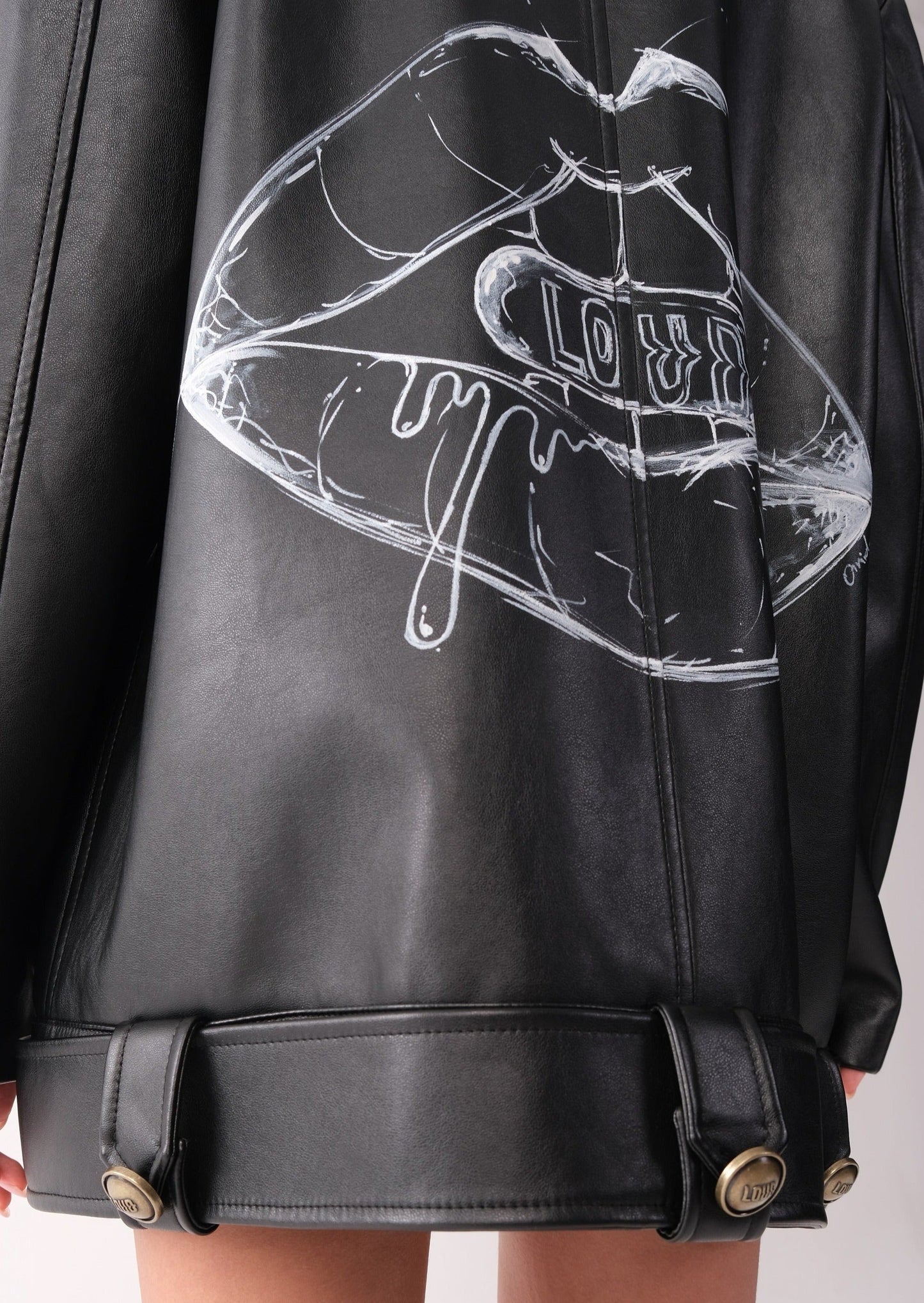 Unisex Vegan Leather Jacket